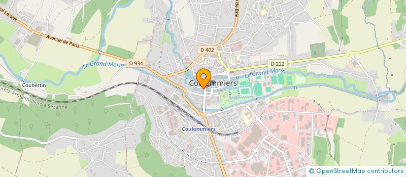 localisation de l'entreprise MONSIEUR ALAIN PIMBERT à COULOMMIERS