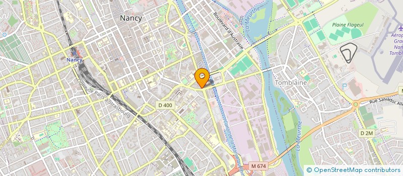 localisation de l'entreprise MONSIEUR ALAIN PIMOULLE  NANCY