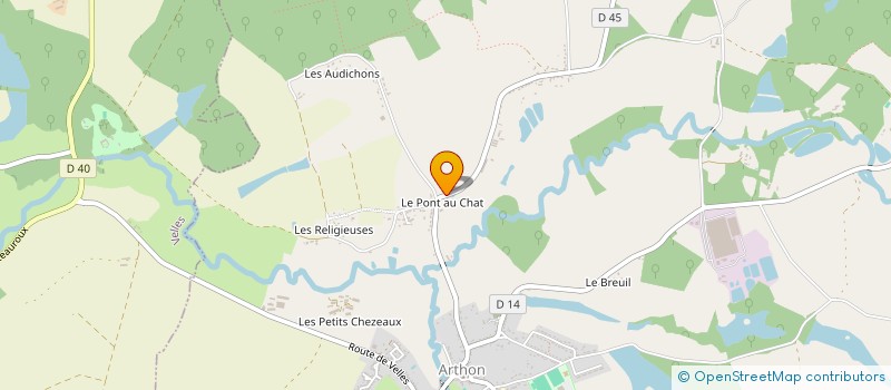 localisation de l'entreprise MONSIEUR ALAIN PINAULT à ARTHON
