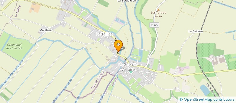 localisation de l'entreprise MONSIEUR ALAIN PINEAU  CHAILLE-LES-MARAIS