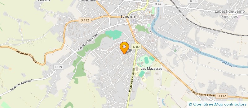 localisation de l'entreprise MONSIEUR ALAIN PINEL  MARZENS