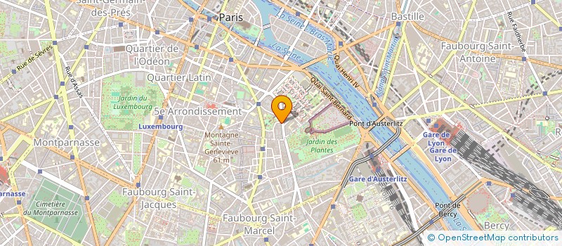 localisation de l'entreprise MONSIEUR ALAIN PINET à PARIS