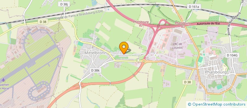 localisation de l'entreprise MONSIEUR ALAIN PIRES  MITTELBRONN