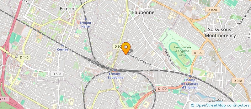localisation de l'entreprise MONSIEUR ALAIN PIRMEZ à EAUBONNE