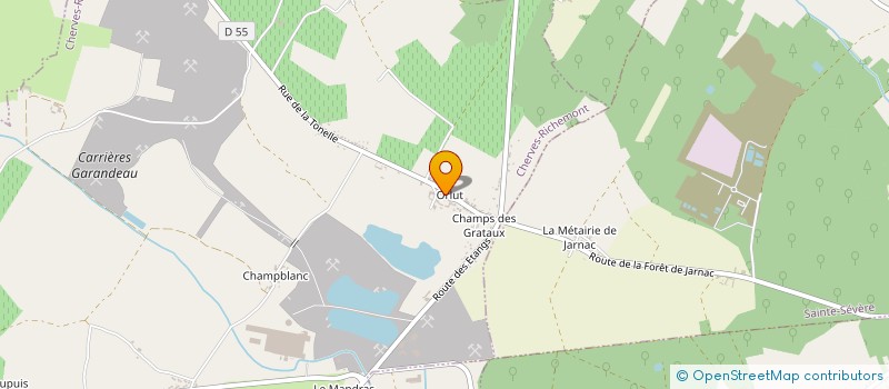 localisation de l'entreprise MONSIEUR ALAIN PIRON  VAL-DE-COGNAC