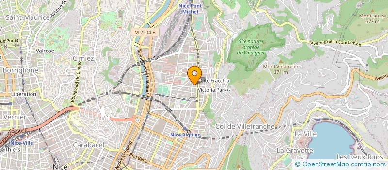 localisation de l'entreprise MONSIEUR ALAIN PIZON à NICE
