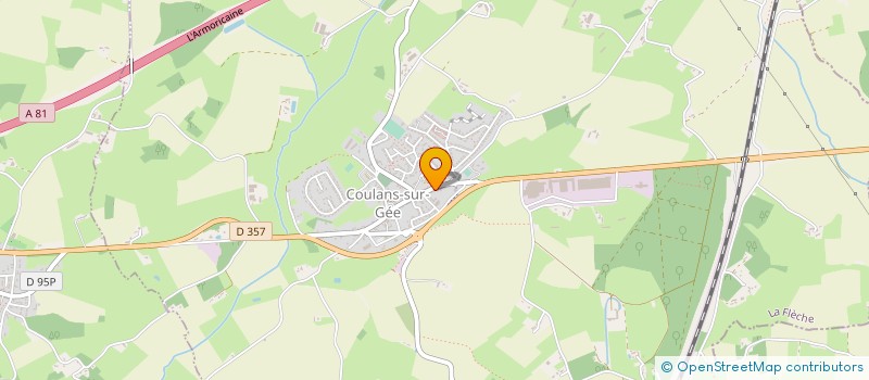 localisation de l'entreprise MONSIEUR ALAIN PLANTROSE à COULANS-SUR-GEE