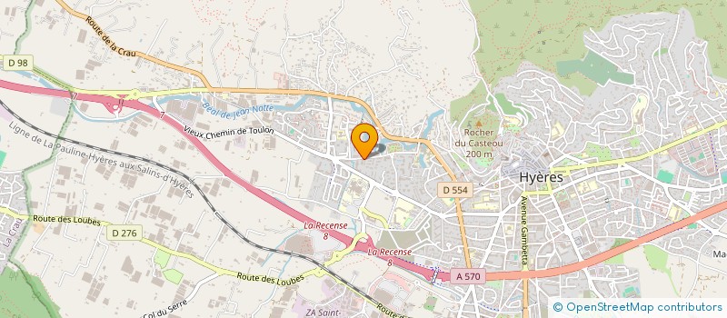 localisation de l'entreprise MONSIEUR ALAIN PLAULT à HYERES