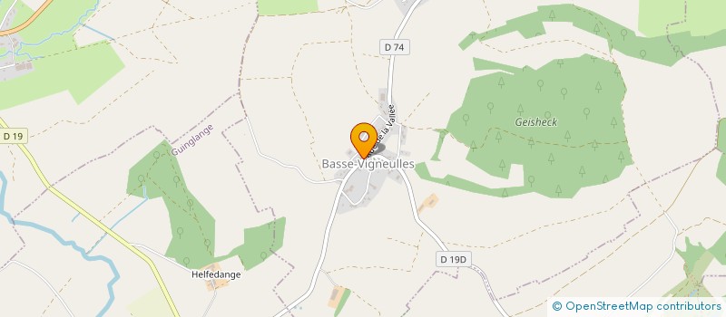 localisation de l'entreprise MONSIEUR ALAIN POINSIGNON  HAUTE-VIGNEULLES