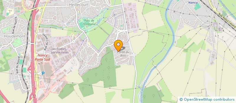 localisation de l'entreprise MONSIEUR ALAIN POIROT  FLEVILLE-DEVANT-NANCY