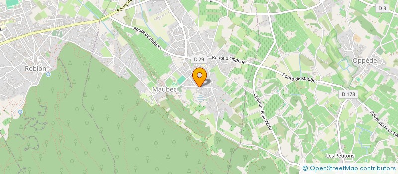 localisation de l'entreprise MONSIEUR ALAIN POIROT  MAUBEC