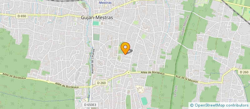 localisation de l'entreprise MONSIEUR ALAIN POIRRIER à GUJAN-MESTRAS