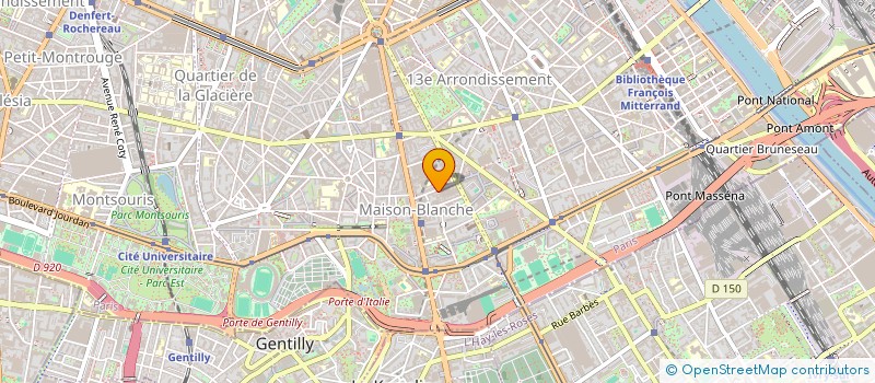 localisation de l'entreprise MONSIEUR ALAIN POK  PARIS