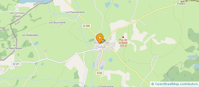 localisation de l'entreprise MONSIEUR ALAIN POLDERS  MONTEL-DE-GELAT