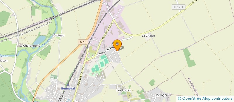 localisation de l'entreprise MONSIEUR ALAIN PONCON à SAINT-MAUR-SUR-LE-LOIR