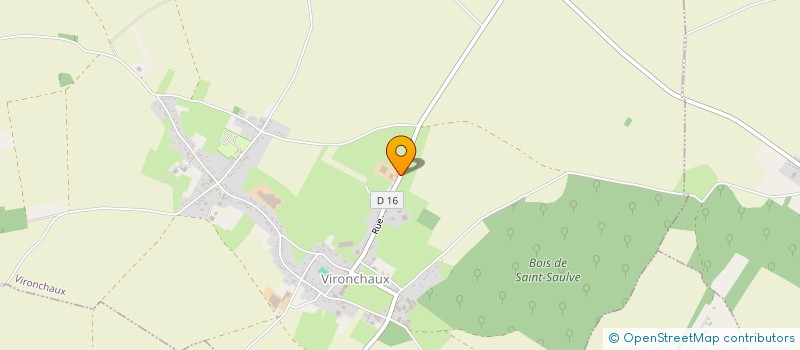 localisation de l'entreprise MONSIEUR ALAIN POPOT  VIRONCHAUX