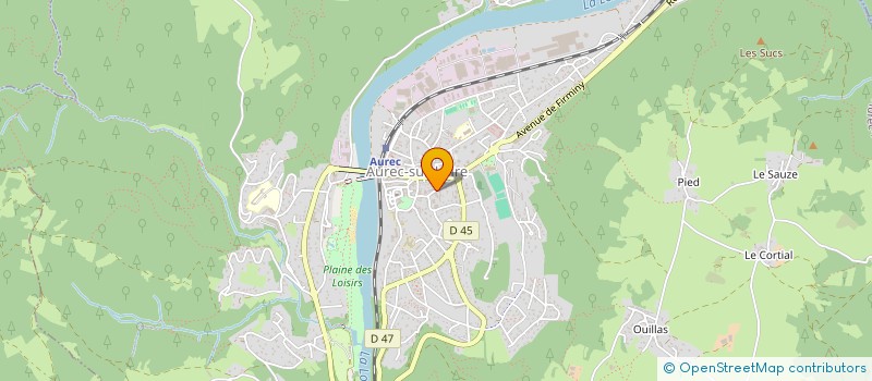 localisation de l'entreprise MONSIEUR ALAIN PORRAL à AUREC-SUR-LOIRE