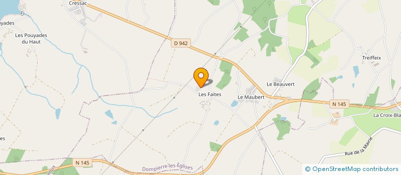 localisation de l'entreprise MONSIEUR ALAIN PORTELLI à DOMPIERRE-LES-EGLISES
