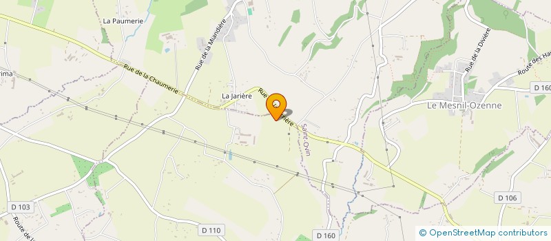 localisation de l'entreprise MONSIEUR ALAIN POTIER à AVRANCHES