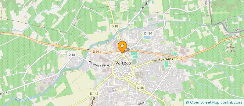 localisation de l'entreprise MONSIEUR ALAIN POURCHIER à VALREAS