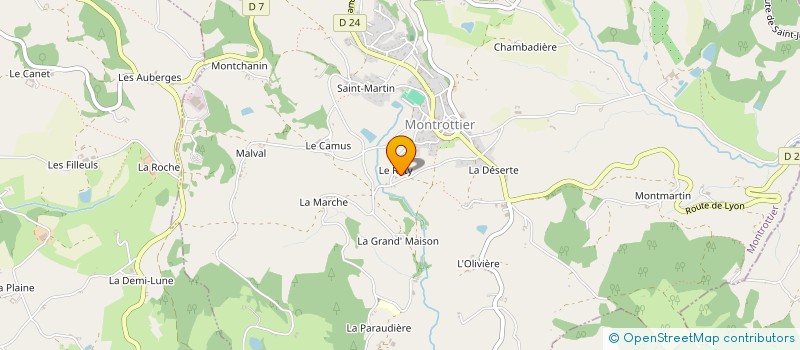localisation de l'entreprise MONSIEUR ALAIN POYET à VILLECHENEVE