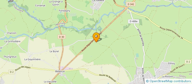 localisation de l'entreprise MONSIEUR ALAIN PRAT  BEAUVALLON