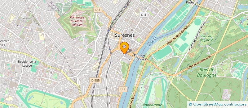 localisation de l'entreprise MONSIEUR ALAIN PREDOI à SURESNES