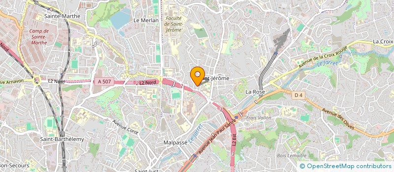 localisation de l'entreprise MONSIEUR ALAIN PRIVAT  MARSEILLE