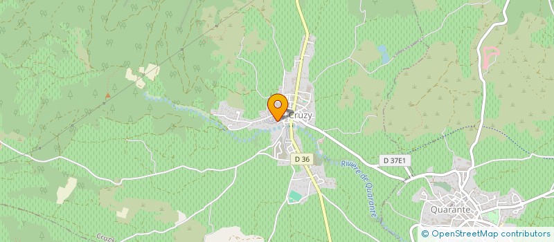 localisation de l'entreprise MONSIEUR ALAIN PROKASKA  CRUZY