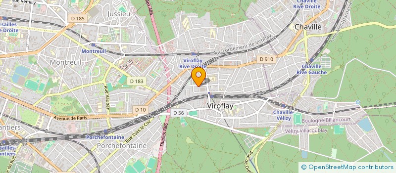 localisation de l'entreprise MONSIEUR ALAIN PROVOST à VIROFLAY