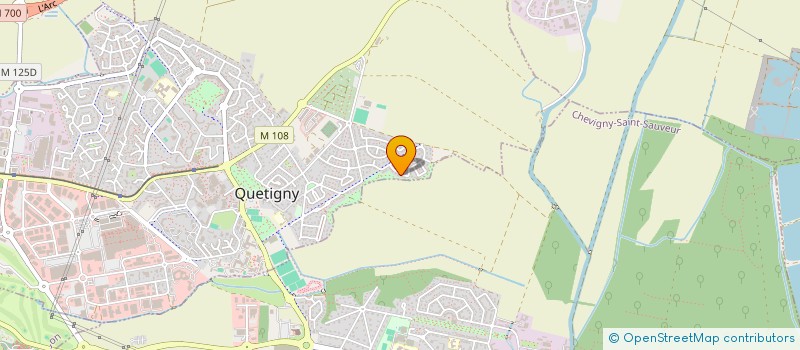 localisation de l'entreprise MONSIEUR ALAIN PRUDENT  QUETIGNY