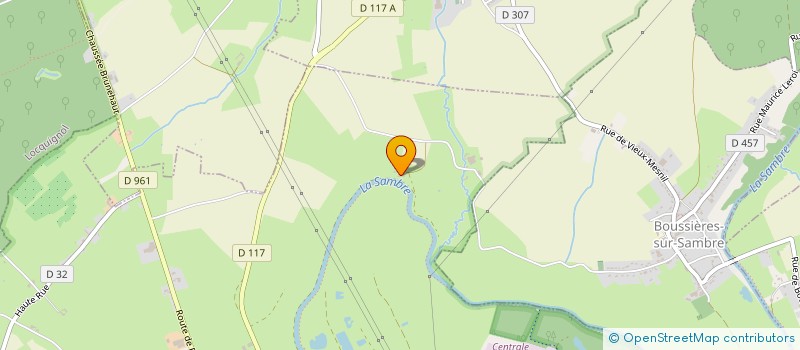 localisation de l'entreprise MONSIEUR ALAIN PRUGNAUD  PONT-SUR-SAMBRE