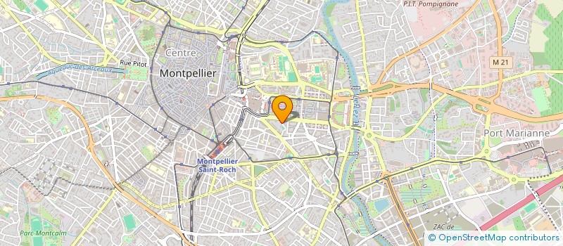 localisation de l'entreprise MONSIEUR ALAIN PUISSOCHET à MONTPELLIER