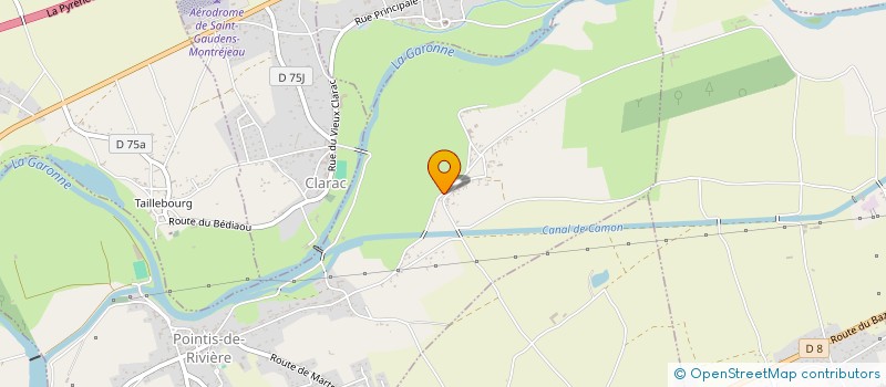 localisation de l'entreprise MONSIEUR ALAIN PUJO  POINTIS-DE-RIVIERE