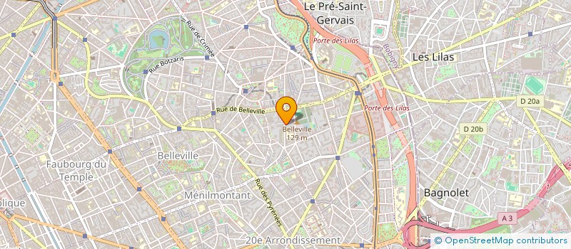 localisation de l'entreprise MONSIEUR ALAIN PUJOS  PARIS