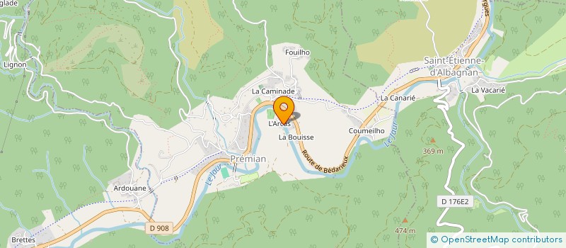 localisation de l'entreprise MONSIEUR ALAIN QUATREVAUX  PREMIAN