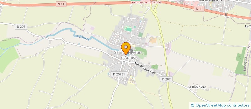 localisation de l'entreprise MONSIEUR ALAIN QUELLARD à SAINT-SAUVEUR-D'AUNIS