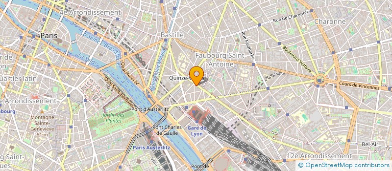 localisation de l'entreprise MONSIEUR ALAIN QUEMIN  PARIS