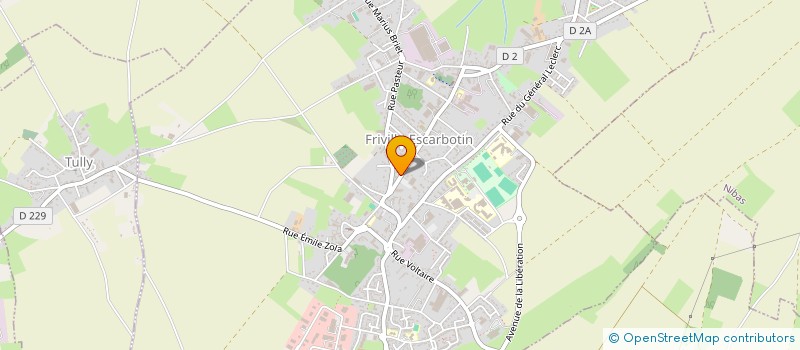 localisation de l'entreprise MONSIEUR ALAIN QUENNEHEN  FRIVILLE-ESCARBOTIN