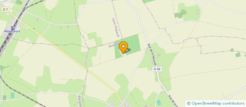 localisation de l'entreprise MONSIEUR ALAIN QUERNET  MOLIENS