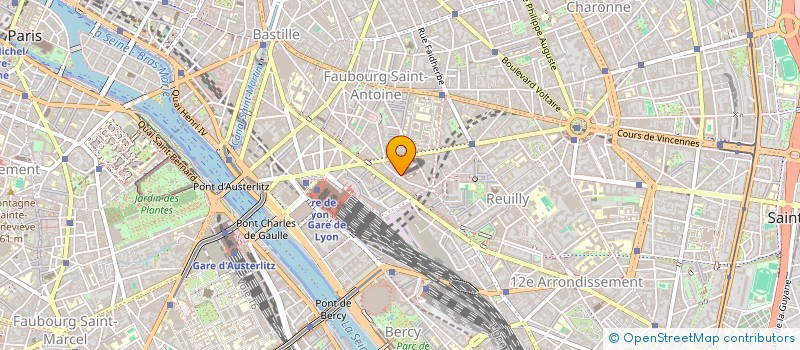 localisation de l'entreprise MONSIEUR ALAIN QUESADA  PARIS