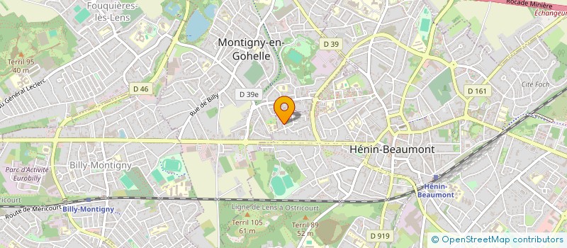 localisation de l'entreprise MONSIEUR ALAIN QUESTE  ROUVROY