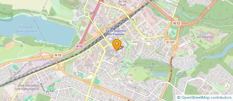 localisation de l'entreprise MONSIEUR ALAIN QUEULVEE  MONTIGNY-LE-BRETONNEUX