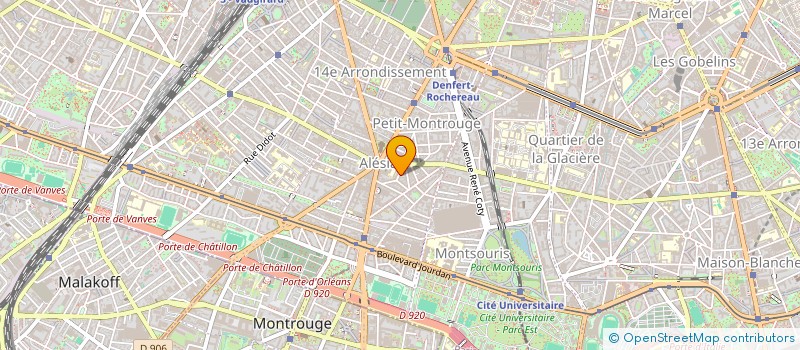 localisation de l'entreprise MONSIEUR ALAIN QUINIOU  PARIS