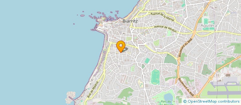 localisation de l'entreprise MONSIEUR ALAIN QUINTANA Y ARCIOSANA à BIARRITZ