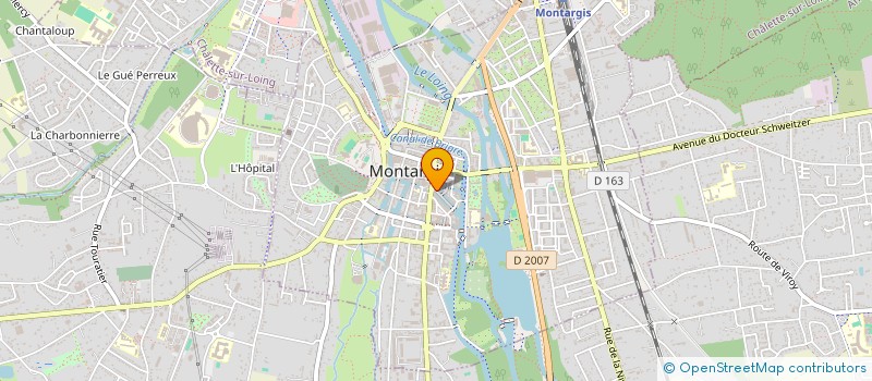 localisation de l'entreprise MONSIEUR ALAIN RABECHAULT à MONTARGIS