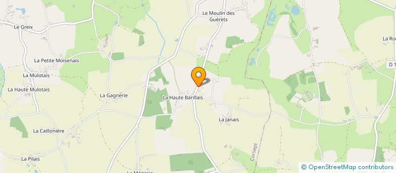 localisation de l'entreprise MONSIEUR ALAIN RABOT  CORSEPT