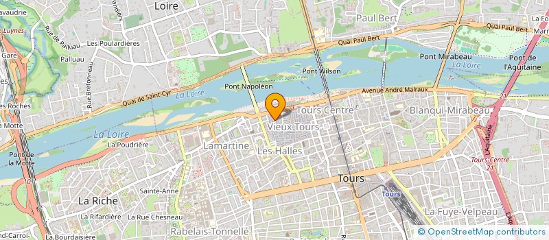 localisation de l'entreprise MONSIEUR ALAIN RAIFORT à TOURS