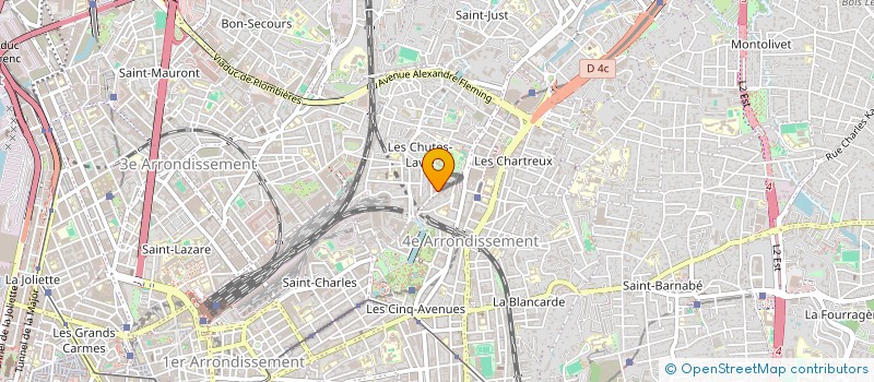 localisation de l'entreprise MONSIEUR ALAIN RAJAOBA à MARSEILLE