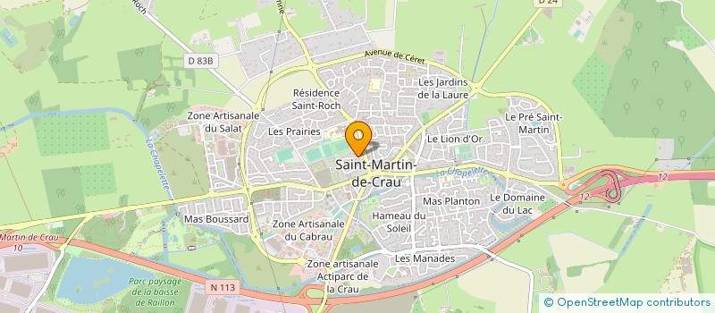 localisation de l'entreprise MONSIEUR ALAIN RAMOS à SAINT-MARTIN-DE-CRAU